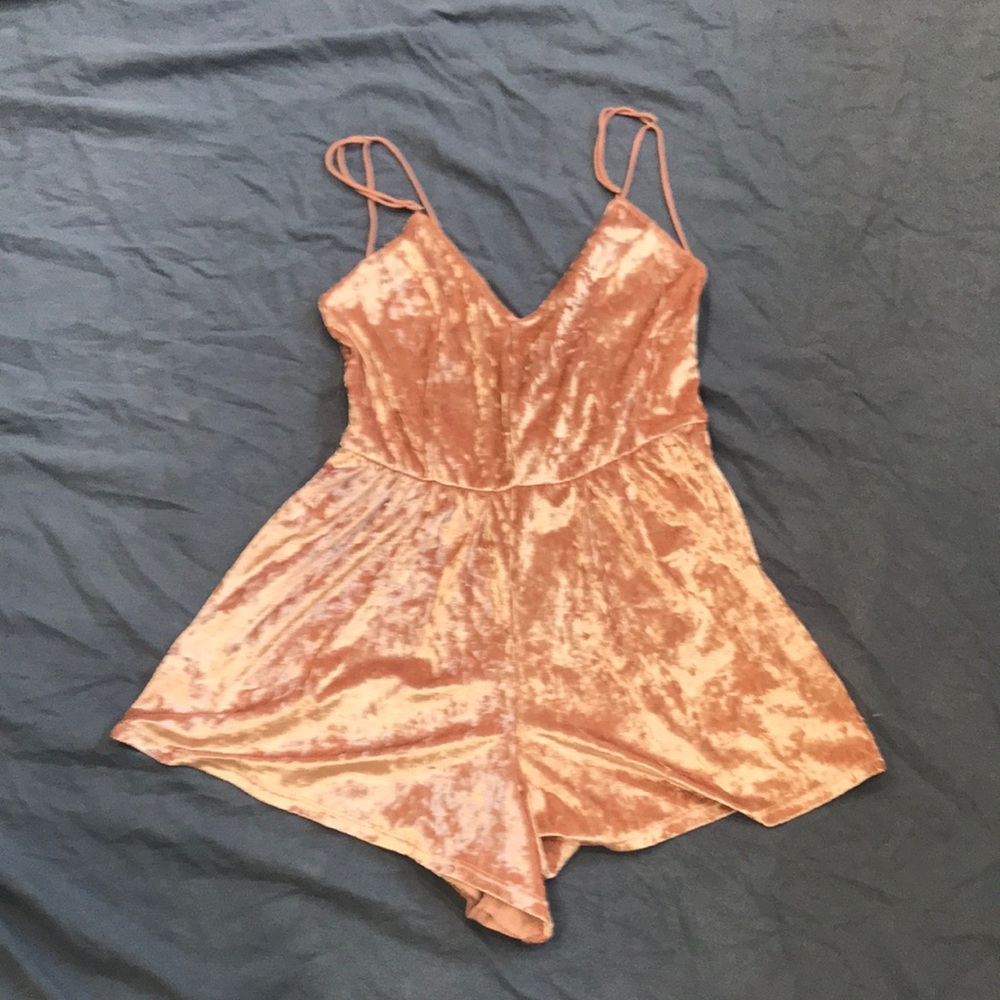 Velvet romper
